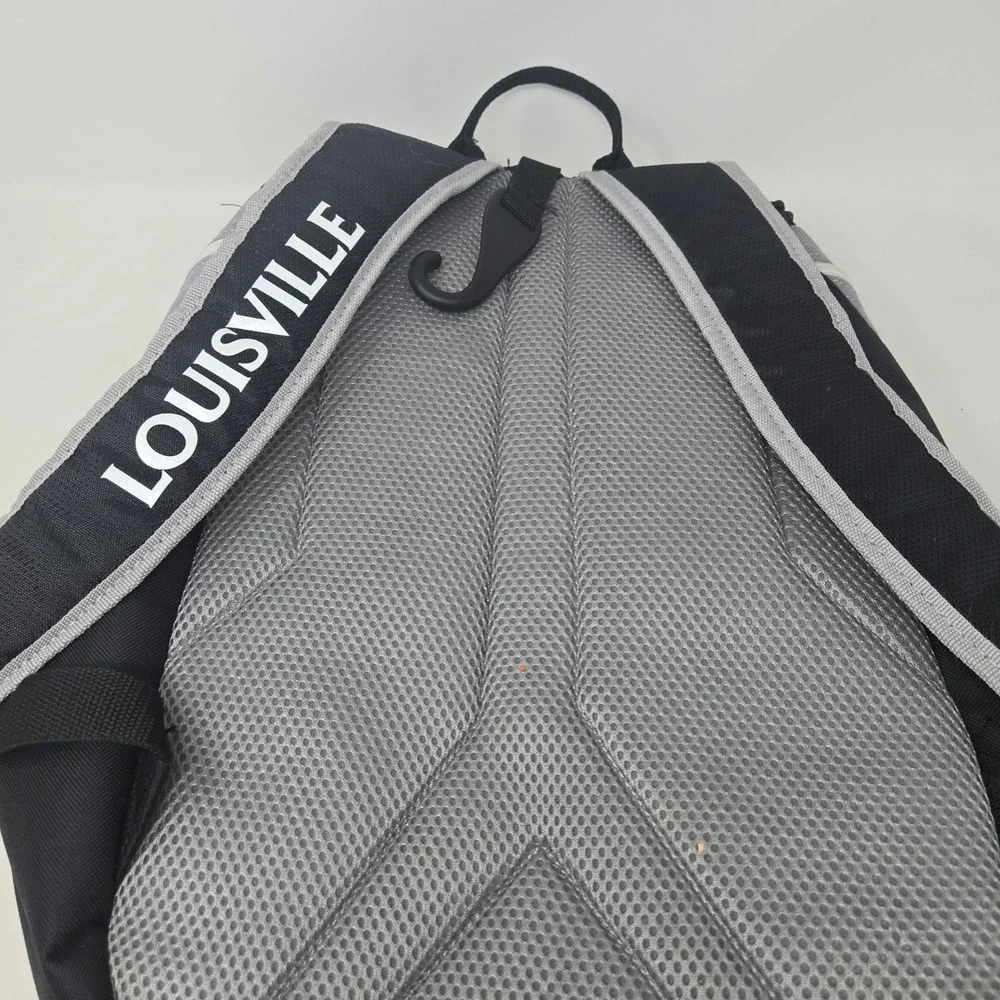 Louisville Slugger‎ Baseball Softball Equipment Backpack Gear Bag Black Grey